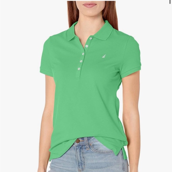 Nautica Tops - Green Polo Shirt